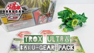 VENTUS TROX ULTRA BakuGear Single Pack  Bakugan Armored Alliance  BAKUGAN UNBOX [upl. by Tasha163]