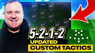 EAFC 25  UPDATED THE BEST 5212 CUSTOM TACTICS amp PLAYER ROLES [upl. by Aihseken546]