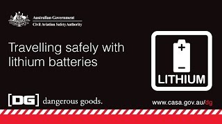 Travelling safely with lithium batteries [upl. by Akelam]