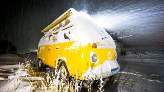 Surviving a Winter in a Homemade Campervan [upl. by Kcyrred256]