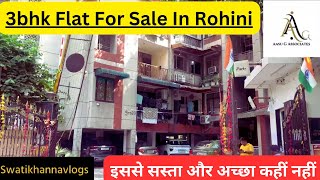 3 Bhk Flats In Delhi  Property In Delhi  Flats In Rohini  Flat For Sale  Rohini Flats for Sale [upl. by Adnawahs]