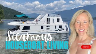 HOUSEBOATING 4 day Vacation Shuswap Lake BC 2023 [upl. by Anedal307]