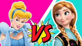 BATALLA DE RAP DE PRINCESAS  Ana VS Cenicienta  Yessi tu amiga [upl. by Rednazxela]