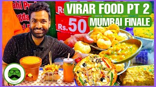 Virar Street Food Part 2  Mumbai Food Tour Finale Episode  Veggie Paaji [upl. by Skippie621]