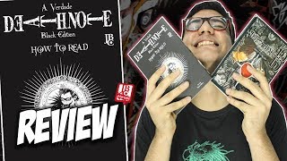 Review DEATH NOTE  HOW TO READ  DATABOOK OFICIAL EM FORMATO BLACK EDITION [upl. by Lener]