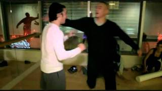 JeanClaude Van Damme vs daughters ExBoyfriend Sparring [upl. by Keung]