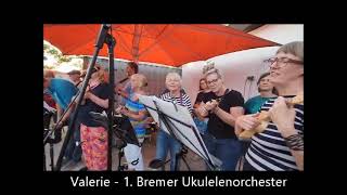 Valerie  1 Bremer Ukulelenorchester [upl. by Akkinahs]