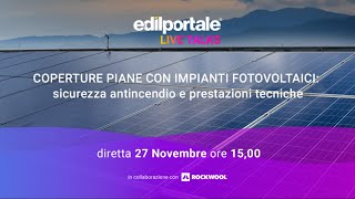 COPERTURE PIANE CON IMPIANTI FOTOVOLTAICI [upl. by Halli550]