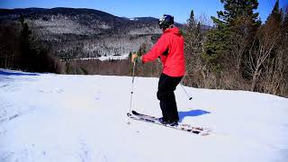 Telemark lessons  intro to moguls [upl. by Bab]