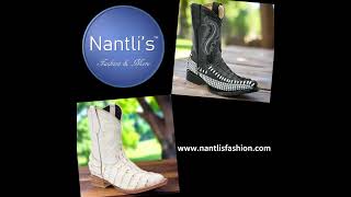 Botas vaqueras para niños y niñas cowboy and cowgirl boots for kids Nantlis westernboots trending [upl. by Esej169]