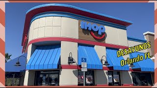 RESTAURANTES EN ORLANDO 🇺🇸 Opción No 4 IHOP 👌 [upl. by Husain]