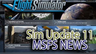 Sim Update 11 Release Times and More MSFS News [upl. by Fonz]