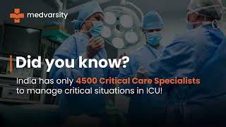 Fellowship in Critical Care Medicine  MedvarsityOnlineLtd [upl. by Watt186]