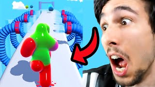 MANGIO LO SLIME PER DIVENTARE GIGANTE su Blob Runner 3D  3 Giochi a caso [upl. by Puri]