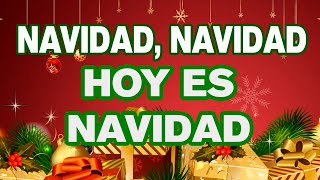 Hoy es Navidad Navidad Navidad  pista karaoke con letra  música navideña [upl. by Nerrak]