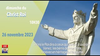 Messe du dimanche 26 novembre 2023  Couvent Saint Antoine [upl. by Dranrev]