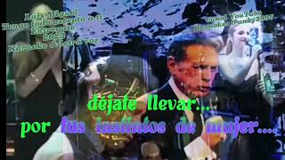 LUIS MIGUEL TENGO TODO EXCEPTO A TI ENTREGATE EN VIVO 2023 KARAOKE amp LETRA VOZ [upl. by Noerb]