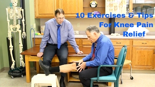 10 Exercises amp Tips for Knee Pain Relief by Physical Therapy [upl. by Thibault474]