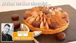 Sablé breton version chocolat  Recette par Chef Sylvain [upl. by Hannahc]