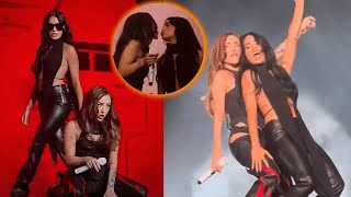 Lali sorprendió a Nicki Nicole revolucionaron el escenario y hasta hubo chape [upl. by Gabbie]