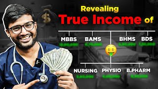 Actual Money You Earn in Different Medical amp Paramedical Branches in India 💰 NEET Decision Guide 🌟 [upl. by Ayin]