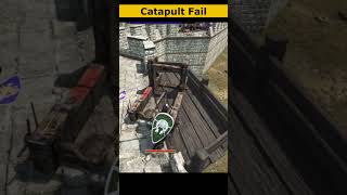 Catapult Fail mountandblade bannerlord fail catapult shorts [upl. by Joann]