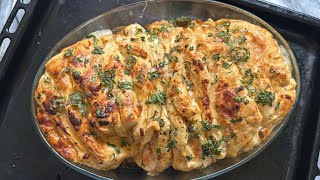 Worlds Best  softest and Yummiest Garlic Bread Loaf 🍞 Recipe By Merium Pervaiz [upl. by Jahdai]