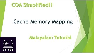 Cache Memory Mapping  Direct Mapping  Associative Mapping  Set Associative Mapping [upl. by Namar629]