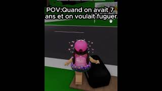 pov Quand on voulait fuger à 7ans [upl. by Otrebron]