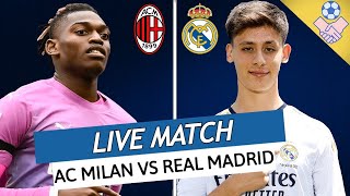 🔴LIVE MATCH  AC MILAN 1 vs 0 REAL MADRID [upl. by Yrallam]