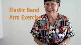 Elastic Band Arm Exercises for Seniors [upl. by Anieral946]