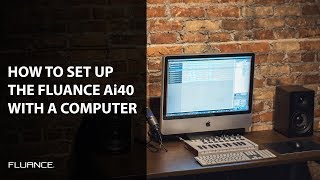 How to Connect and Set Up Your Fluance Ai40 Powered Bookshelf Speakers with a PC or Laptop [upl. by Dolan904]