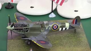 New Airfix Spitfire 124 Review TRAILER [upl. by Odeen]