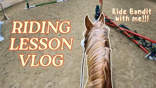 FIRST RIDE AFTER A FALL  Horseback Riding Lessons Vlog [upl. by Eeral]