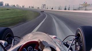 OnBoard Lap w Mario Andretti from 1966 Indianapolis 500 [upl. by Essilec]