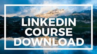 How to download from Linkedin Learning [upl. by Atnohsal]