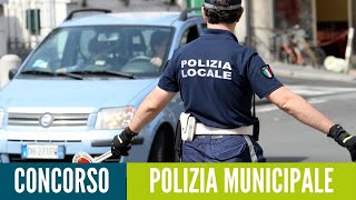 Concorso polizia municipale come e cosa studiare per superarlo [upl. by Muldon159]