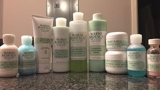 Mario Badescu Review Combination Skin Winter Products [upl. by Leahcimnoj]