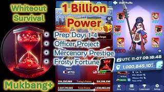 SVS Prep 1 Billion Personal Power Merc Prestige Frosty Fortune Officer Project النجاة في الصقيع [upl. by Gievlos408]