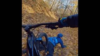 Epic bike crash mtb crash xc fail mountainbike downhill bicycle enduro [upl. by Sabanrab]