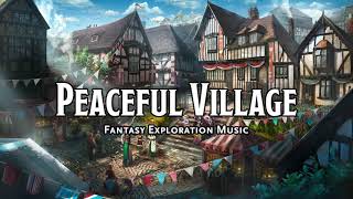 Peaceful Village  DampDTTRPG Music  1 Hour [upl. by Cahilly120]