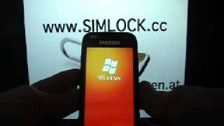 UNLOCK CODE BY IMEI SAMSUNG OMNIA II GTI8000 wwwSIMUNLOCKme HANDY ENTSPERREN Simlock Netlock [upl. by Prinz]