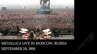 Metallica  Live in Moscow Russia September 28 1991  Tushino Airfield [upl. by Sharia]