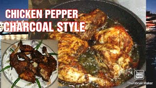 ഗ്രിൽ ഇല്ലാത്ത simple al faham pepper chicken stir fry  Alfaham chicken malayalam [upl. by Murton526]