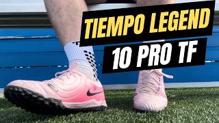 Nikes Best Turf Boots Nike Tiempo Legend 10 Pro TF  FULL REVIEW [upl. by Novel]