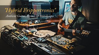 Ambient Guitar Instructional “Hybrid Frippertronics” Meditative Soundscape with a Tape Recorder [upl. by Nomannic]