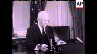 EISENHOWER SPEECH ON FORMOSA  SOUND [upl. by Mozza657]