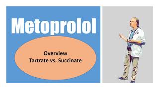 Metoprolol Overview  Tartrate vs Succinate [upl. by Aiasi774]