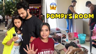 Her messy room tour 😷 Girls trip in Goa [upl. by Curtice]