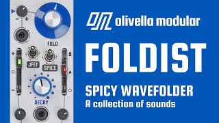 Olivella FOLDIST  Spicy wavefolder  First sounds [upl. by Modestine]